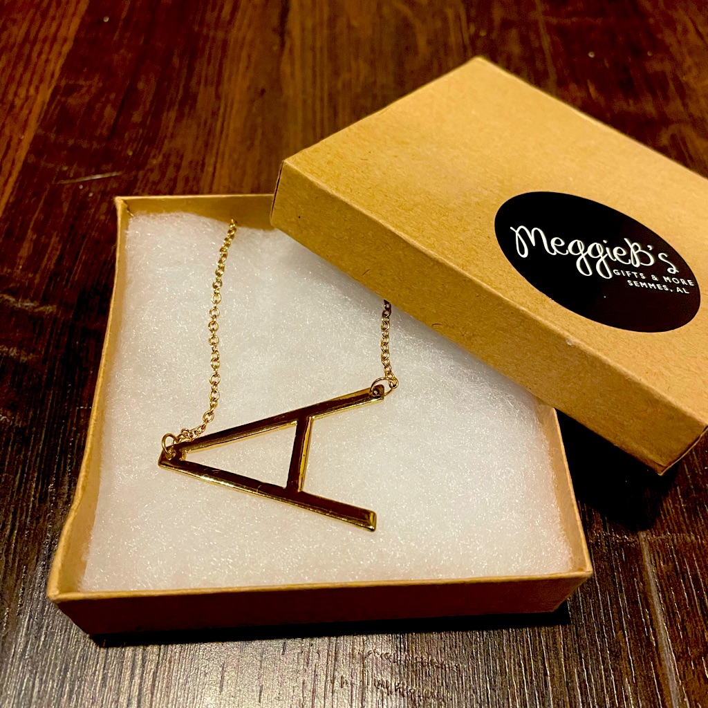 Initial A Necklace